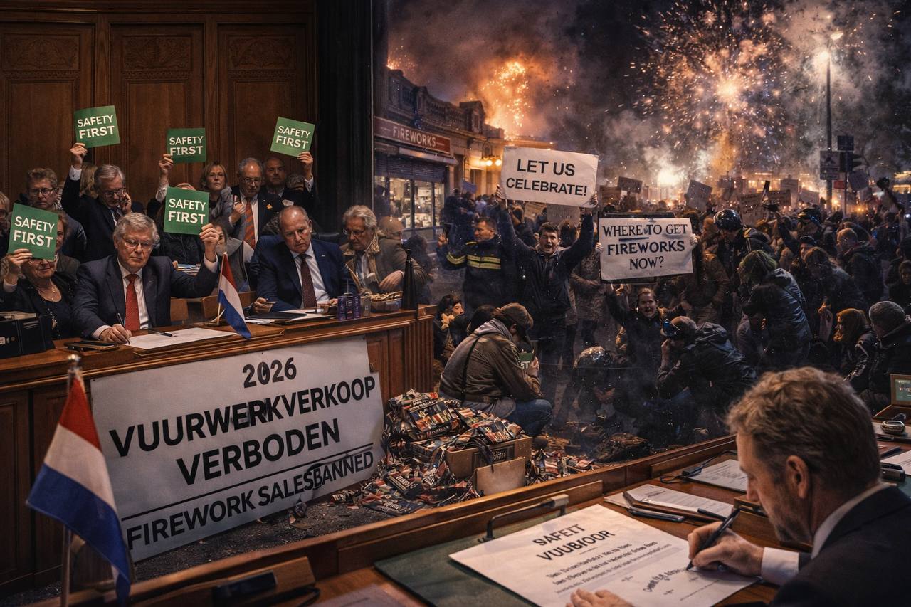 Dutch Senate bans fireworks